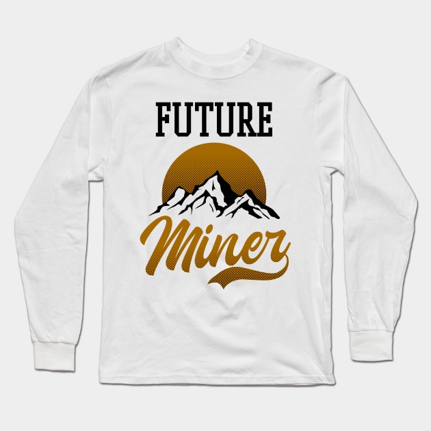 Crypto Currency Shirt | Future Miner Long Sleeve T-Shirt by Gawkclothing